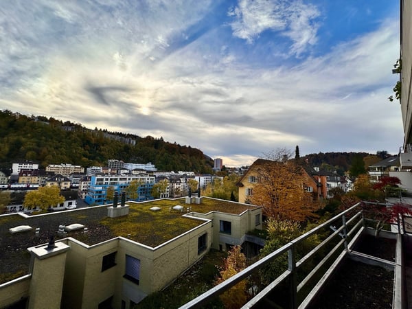 Helle 1.5-Zimmerwohnung mit schöner Aussicht im beliebtem und ruhigem Quartier 5