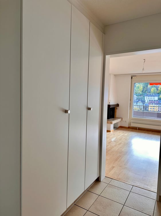 Helle 1.5-Zimmerwohnung mit schöner Aussicht im beliebtem und ruhigem Quartier 7