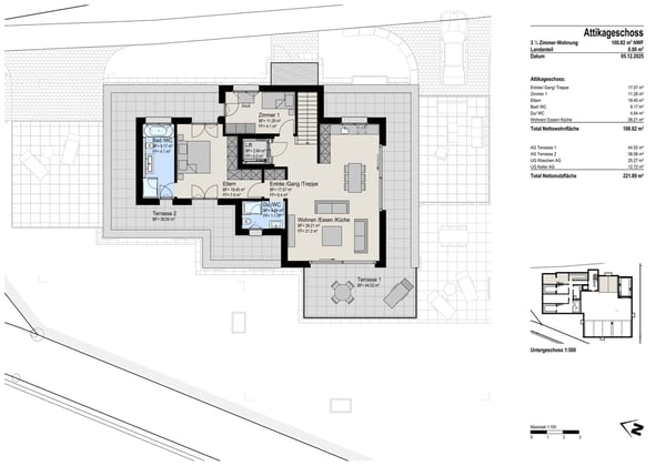 1½-Zimmer-Attikawohnung im Neubau – sonnig, modern und top gelegen in Wilen b. Wollerau 6