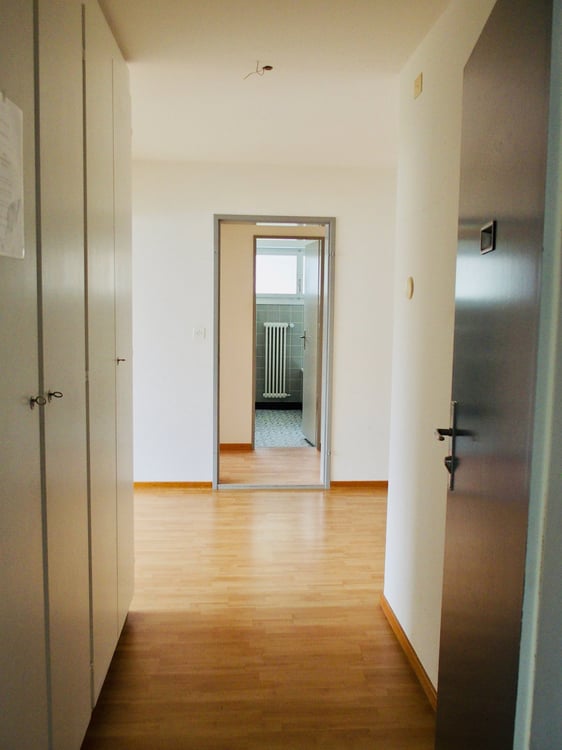 Attraktive 1.5-Zi.-Whg. im 1. OG. links, mit Blick in's Grüne, zentrumsnah, in kleinerem MFH 3