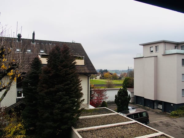 Attraktive 1.5-Zi.-Whg. im 1. OG. links, mit Blick in's Grüne, zentrumsnah, in kleinerem MFH 13