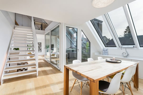 Nicht alltägliche 1-Zimmer Maisonette-Douplex-Wohnung der Extraklasse 3