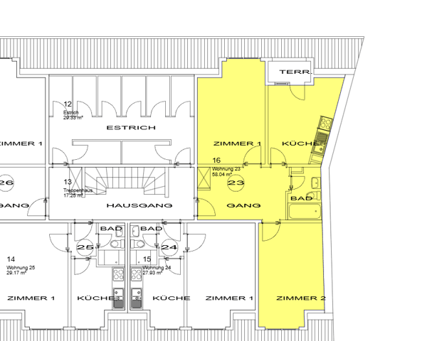 Wohnen oberhalb der Migros, inmitten des Zentrums Riehen 4