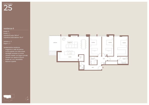 CATTANEO25 - Appartamento 8 6