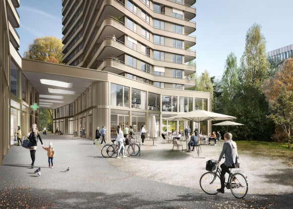 Nouvelles arcades commerciales à louer : Passage Morillons, Route des Morillons 22 – 1202 Genève 7