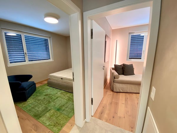 Affittasi 1.5 locali Minergie di standing superiore con grande giardino, zona barbecue + Jacuzzi 17