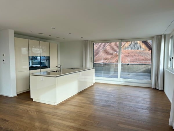 1.5-Zimmer-Attikawohnung mit Weitblick in 3-Familienhaus 2