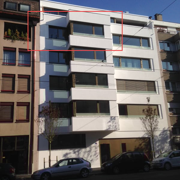 Moderne und zentrumsnahe Wohnung mit Balkon und Aussicht 12