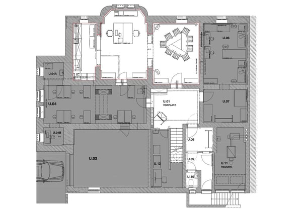 Charmantes 1.5-Zimmer Atelier an der Carmenstrasse 2