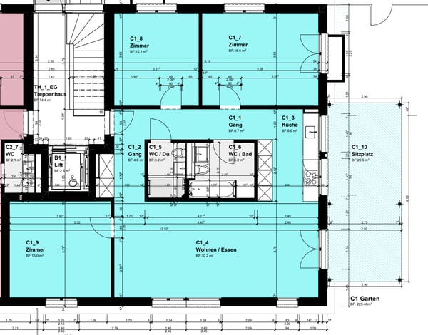 Moderne 1.5-Zimmer-Wohnung im EG mit Garten - Neuwertig 8