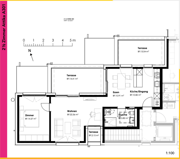 Moderne 1.5-Zimmer-Wohnung an der Töss, Winterthur 7