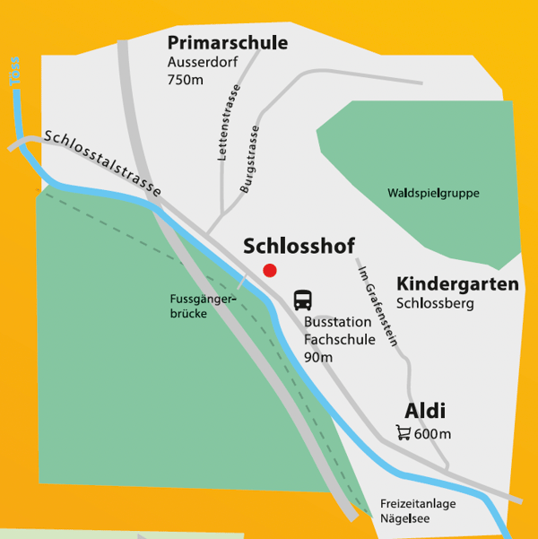 Moderne 1.5-Zimmer-Wohnung an der Töss, Winterthur 4