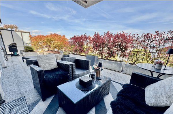 Exklusive 1.5 Zimmer Terrassenwohnung mit Seesicht in Wollerau SZ (auch möbliert) 12