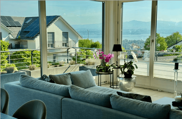 Exklusive 1.5 Zimmer Terrassenwohnung mit Seesicht in Wollerau SZ (auch möbliert) 8