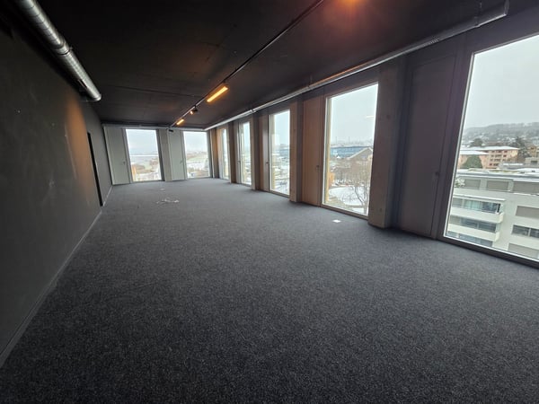 Bureaux modernes de 190 m² dans un immeuble neuf à Lausanne 3