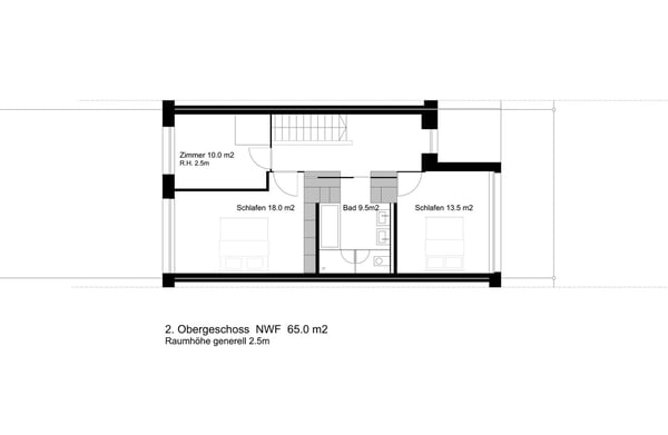 Grosszügiges 1.5-Zimmer-Einfamilienhaus mit Balkon in Basel für Familien und WGs 14
