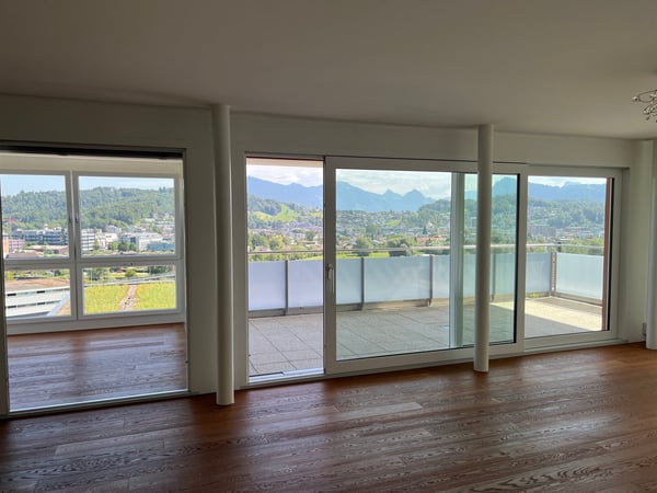 1.5 Zi Terrassenwohnung in Kriens (160 m2) plus Terrasse (38 m2) und Garten 5