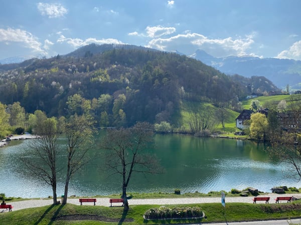 Traumhafte Attikawohnung mit direktem Seeblick in Werdenberg / SG - einmalige Gelegenheit.