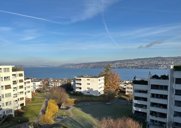 Exklusive 1,5-Zimmer-Attikawohnung mit Panoramaseesicht (per sofort od. nach Vereinbarung)