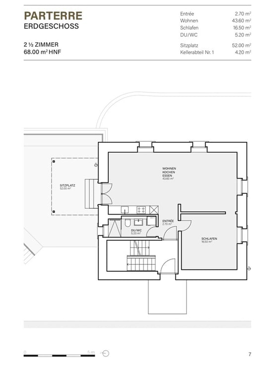 Bijoux am See: exklusive 1.5-Zimmer-Wohnung mit Gartensitzplatz in Thalwil 8