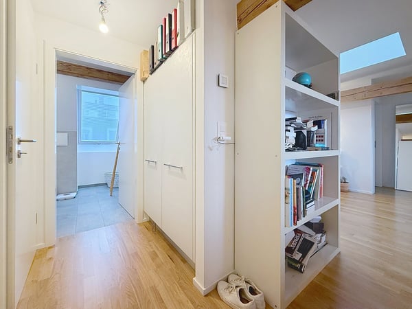 Magnifique appartement sous les toits de 1.5 pièces avec vue panoramique à Lausanne 5