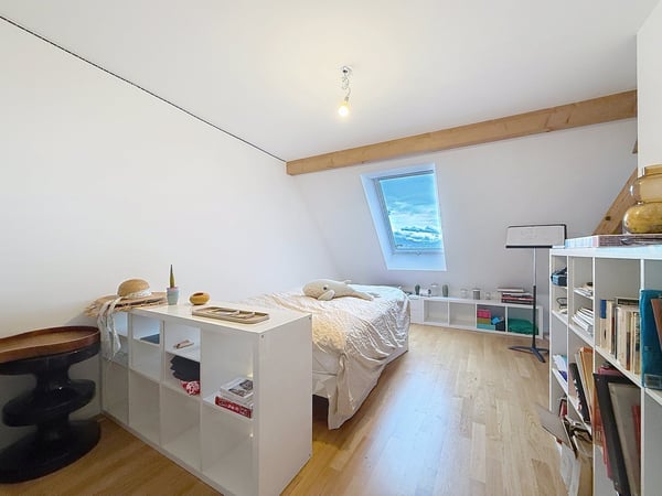 Magnifique appartement sous les toits de 1.5 pièces avec vue panoramique à Lausanne 6