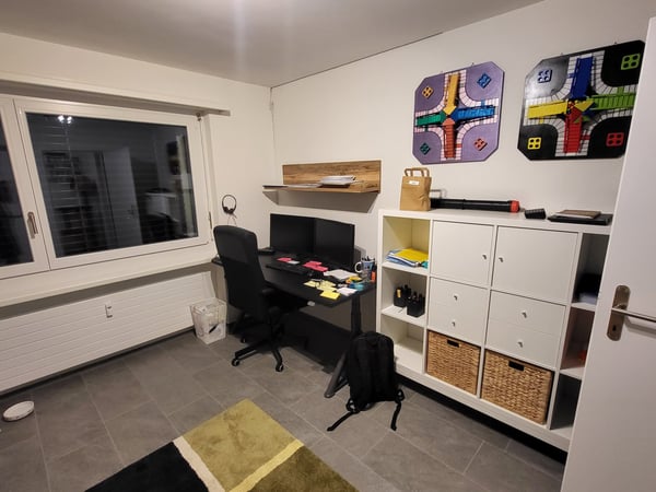 Charmante 1.5-Zimmer-Dachwohnung mit Panoramablick in Niederhasli 1