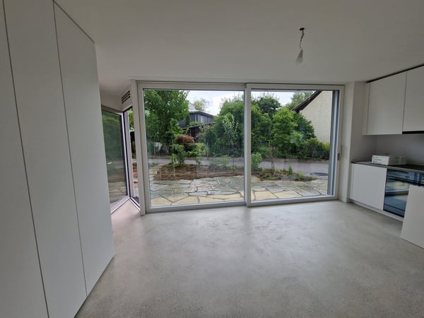 Erstbezug: Neubauwohnung mit Reihenhauscharakter (1.5 Zimmer)