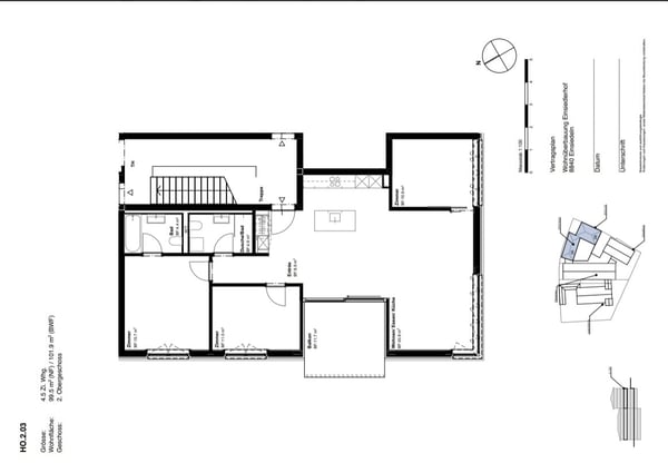 Wohnen an zentraler und ruhiger Lage im Kultur- und Klosterdorf Einsiedeln 2