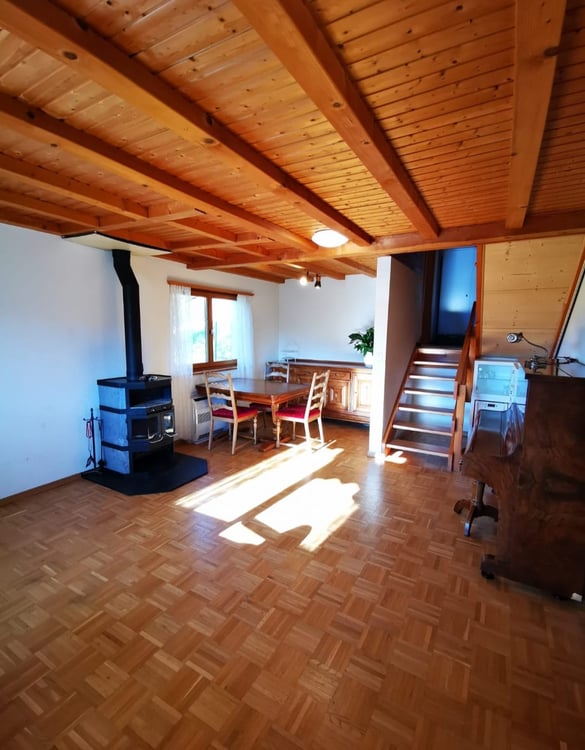 Charmantes 1.5-Zimmer-Chalet in ruhiger Hügellage von Mogelsberg 3