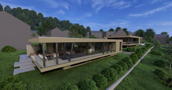 Modernes 1.5-Zimmer-Einfamilienhaus mit Panoramablick in Nunningen 1