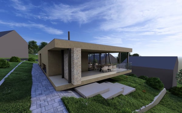 Modernes 1.5-Zimmer-Einfamilienhaus mit Panoramablick in Nunningen 5