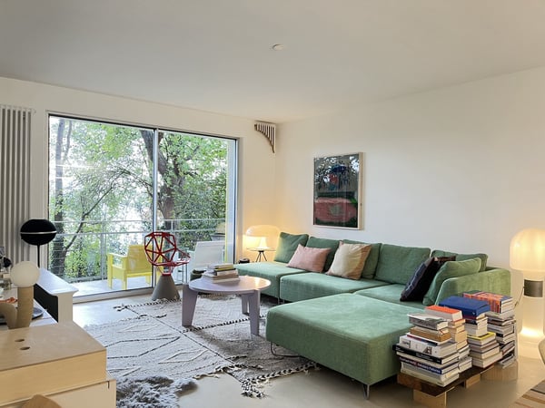 Moderne 1.5-Zimmer-Wohnung mit Balkon und schöner Aussicht 1