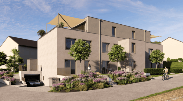 Überbauung Waldparadies II Riniken mit guter Verkehrsanbindung nach Brugg, Baden und Zürich 3