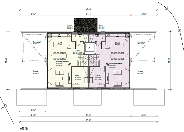 Überbauung Waldparadies II Riniken mit guter Verkehrsanbindung nach Brugg, Baden und Zürich 16
