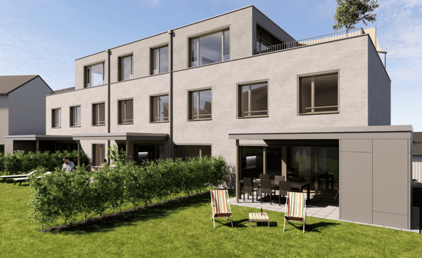 Überbauung Waldparadies II Riniken mit guter Verkehrsanbindung nach Brugg, Baden und Zürich 4