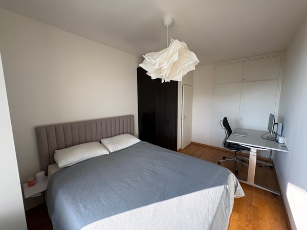 1-room apartment with balcony and shared rooftop pool 7