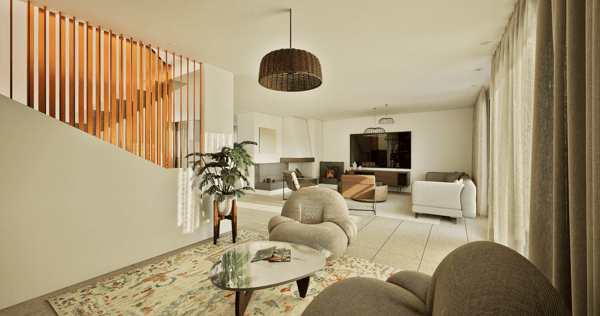 Charmantes 1.5-Zimmer-Reihenhaus in Wohlen AG mit Garten und Kamin 4