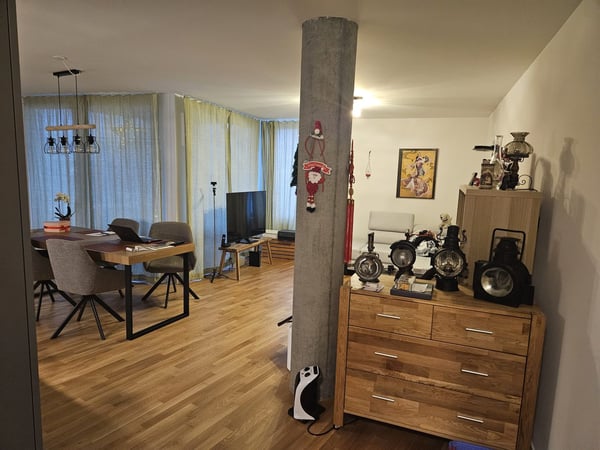 Möbliertes Wohnobjekt in Neuhausen; 1.5 Zimmer Wohnung zur befristeten Untermiete. Jan- bis April 26 2