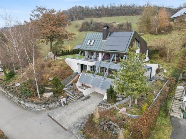 Einmaliges 2 Zimmer EFH mit atemberaubender Aussicht in Döttingen AG 3