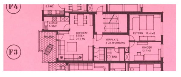 Betreibungsamtliche Grundstücksteigerung - Wohnung an ruhiger Lage 4