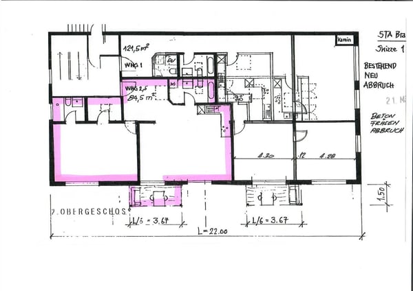 Komfortwohnung nähe Einkaufzentrum 2