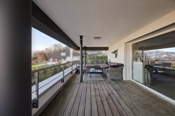 Gepflegte 1.5-Zimmer-Wohnung mit grosser Terrasse und Fernsicht in Siebnen 2