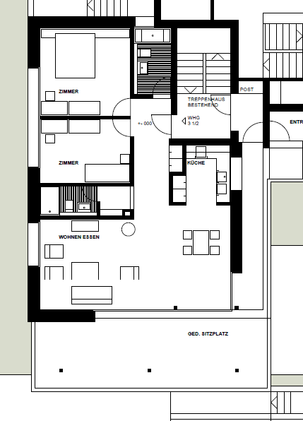 Gepflegte 1.5-Zimmer-Wohnung mit grosser Terrasse und Fernsicht in Siebnen 11