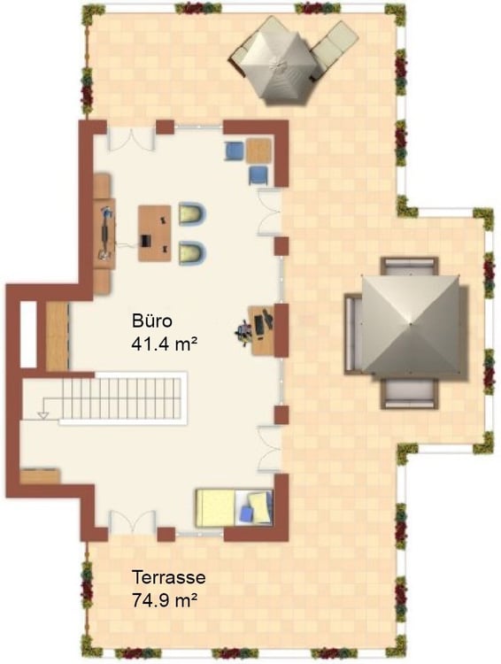 Seegrundstück und Badeplatz mit hochwertiger Attikawohnung sucht neuen Mieter 3