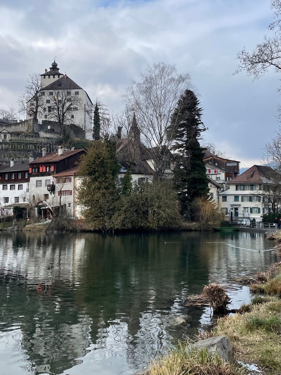 Historische 1.5-Zimmer-Attikawohnung mit Aussicht im Städtli Werdenberg 18