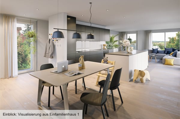 Neubauprojekt: 1.5-Zimmer Einfamilienhaus mit Garten, ruhige Lage