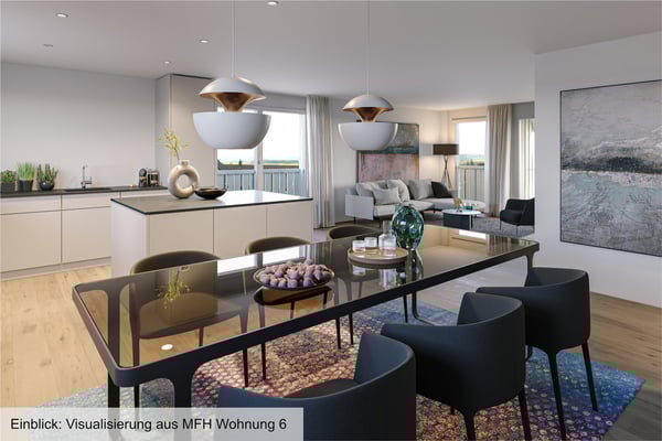 Neubauprojekt: Moderne 1.5-Zimmer-Wohnung in Doerflingen 2