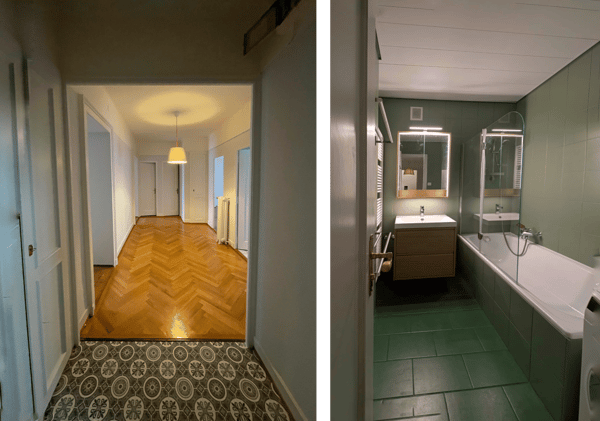 Magnifique début du sciècle 1.5 pièces rénové à Lausanne 4