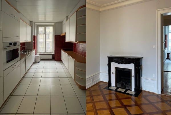 Magnifique début du sciècle 1.5 pièces rénové à Lausanne 5